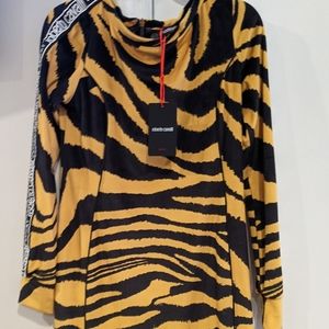 Tiger print Roberto Cavalli dress